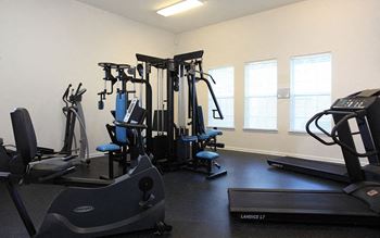 Community centers with fitness center and yoga/aerobics room